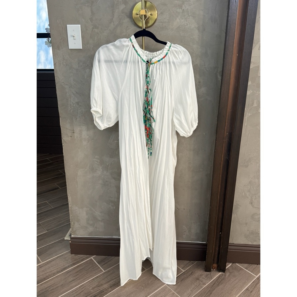 RHODE x Target tie up cover up dress